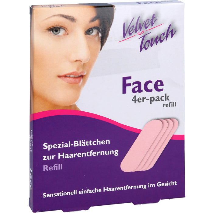 Velvet Touch Face Nachfüllset 4 Stück, 1 pcs. Pack