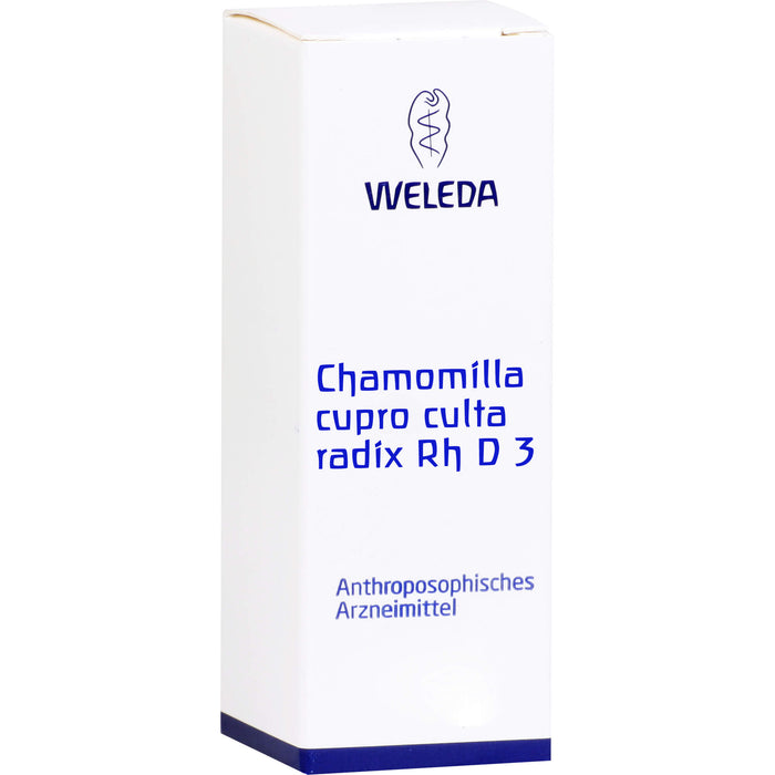 Chamomilla Cupro culta Radix Rh D3 Weleda Dil., 20 ml DIL