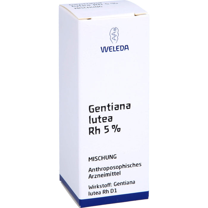 Gentiana lutea RH Presssaft 5% Weleda Dil., 20 ml MIS