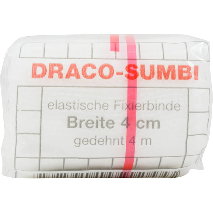 DracoSumbi Fixierbinde 4 cm x 4 m weiß, 1 pc Bandage