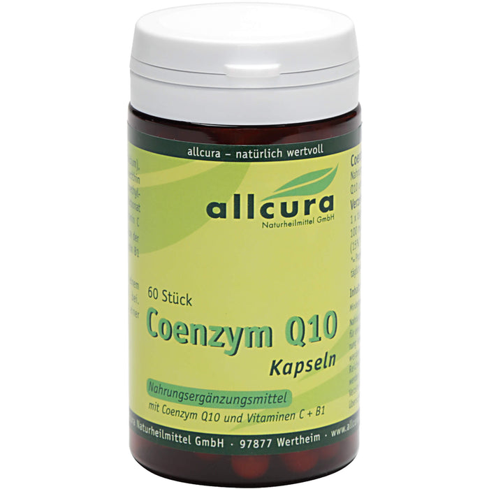 allcura Coenzym Q10 Kapseln, 60 pcs. Capsules