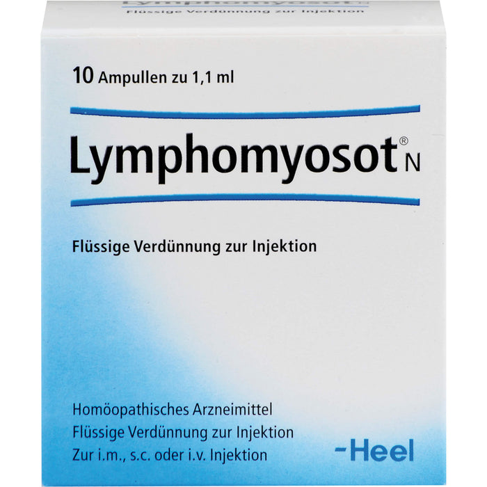 Lymphomyosot N Ampullen Heel, 10 pc Ampoules