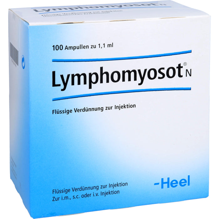 Lymphomyosot N, Flüssige Verdünnung zur Injektion, 100 St. Ampullen