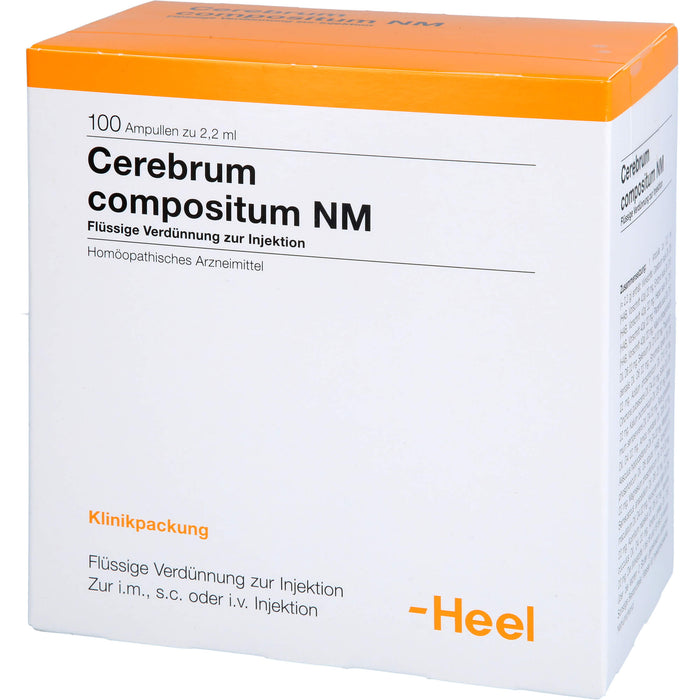 Heel Cerebrum Compositum NM flüssige Verdünnung, 100 pcs. Ampoules