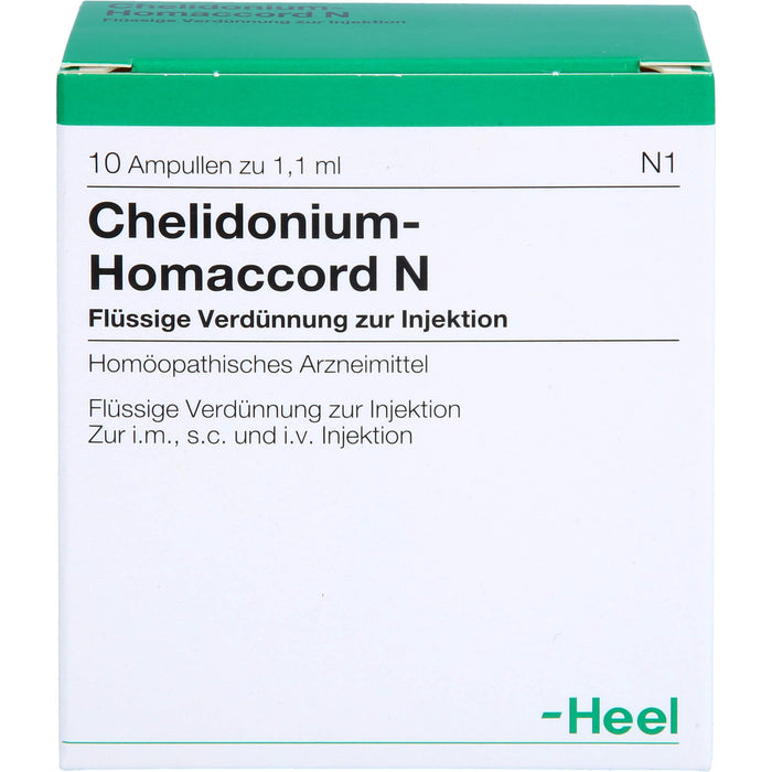 Chelidonium Homaccord N Amp., 10 St AMP