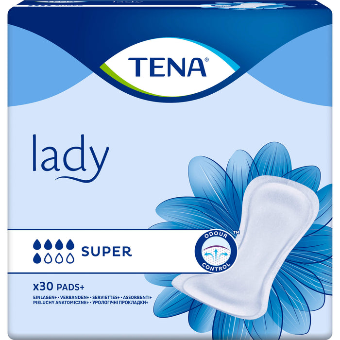 TENA Lady Super Einlagen, 30 pc Dépôts