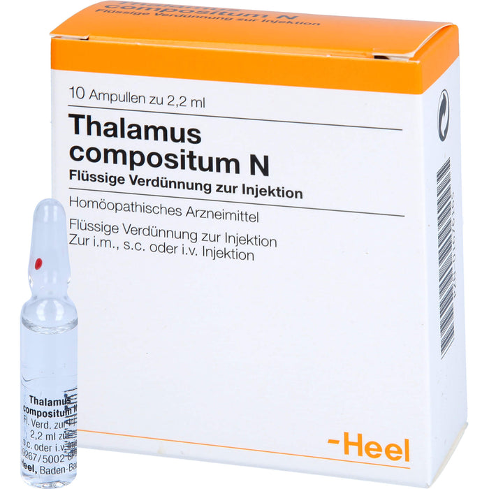 Heel Thalamus compositum N flüssige Verdünnung, 10 St. Ampullen