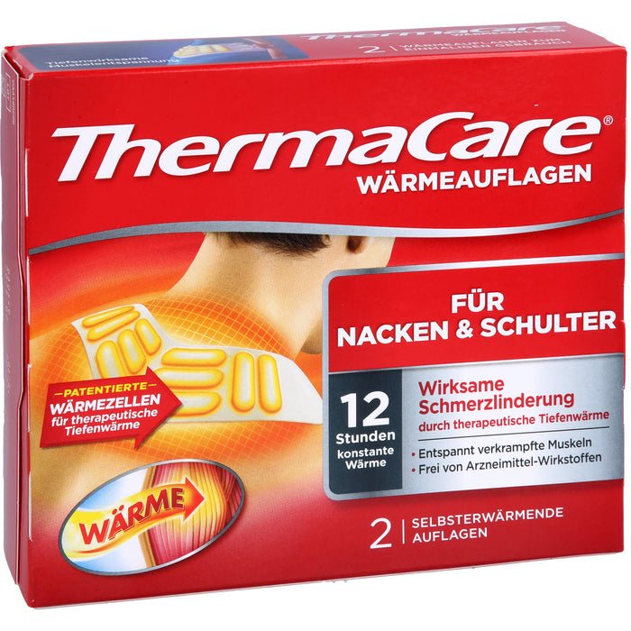 ThermaCare Wärmeauflagen für Nacken & Schulter, 2 pc Pansement