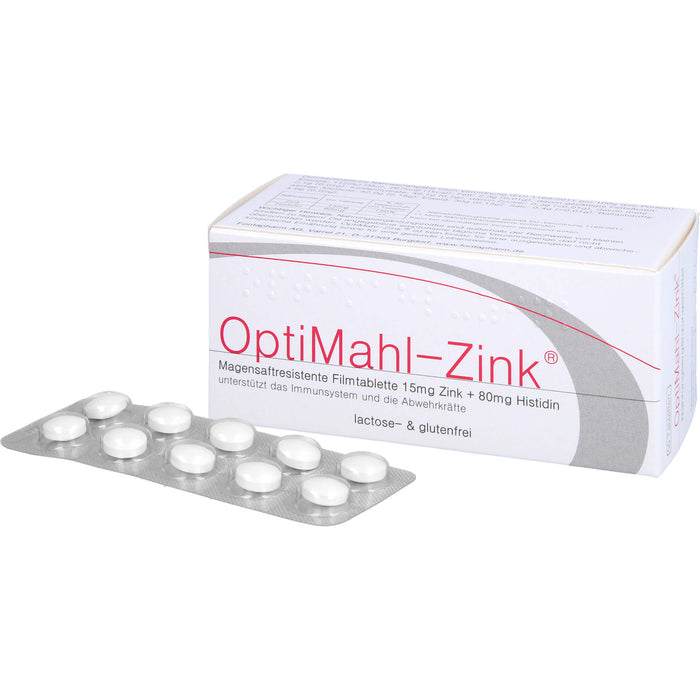 Optimahl Zink 15mg, 50 St TAB