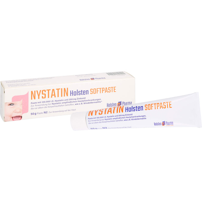 Nystatin Holsten Softpaste Antimykotikum, 50 g Crème