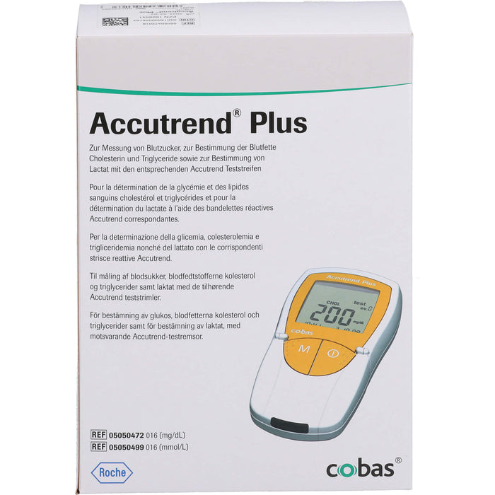 Accutrend Plus mg/dl, 1 St