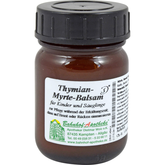 Thymian-Myrte-Balsam für Kinder und Säuglinge, 50 ml Cream