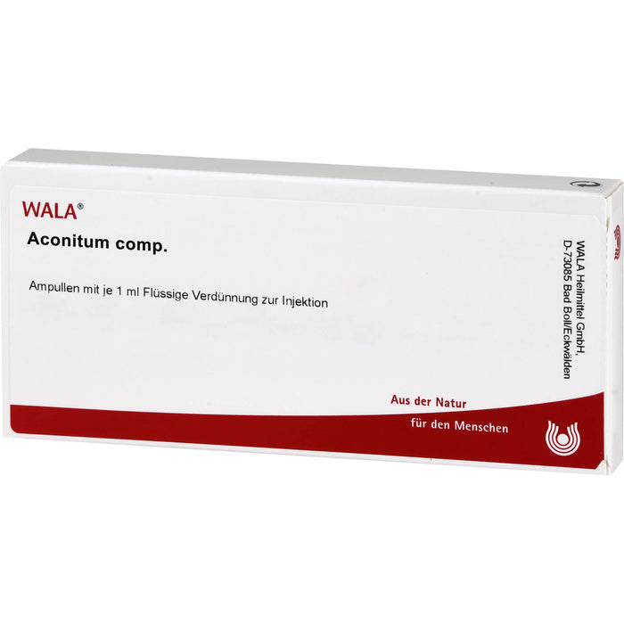 WALA Aconitum comp. Ampullen, 10 pcs. Ampoules