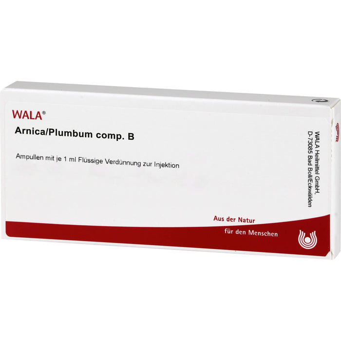 Arnica/Plumbum comp. B Wala Ampullen, 10X1 ml AMP