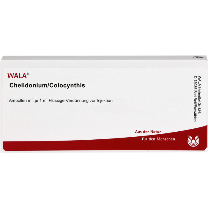 Chelidonium/Colocynthis Wala Ampullen, 10X1 ml AMP