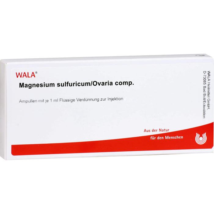 WALA Magnesium sulfuricum/Ovaria comp. flüssige Verdünnung, 10 pc Ampoules