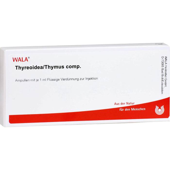 Thyreoidea/Thymus comp. Wala Ampullen, 10X1 ml AMP