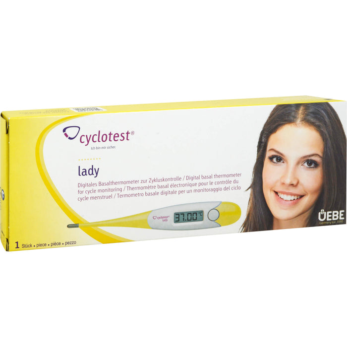 cyclotest lady Digitales Basalthermometer zur Zykluskontrolle, 1 St. Test