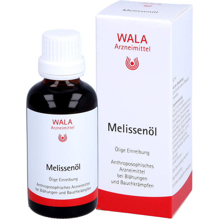 WALA Melissenöl bei Blähungen und Bauchkrämpfen, 50 ml Oil