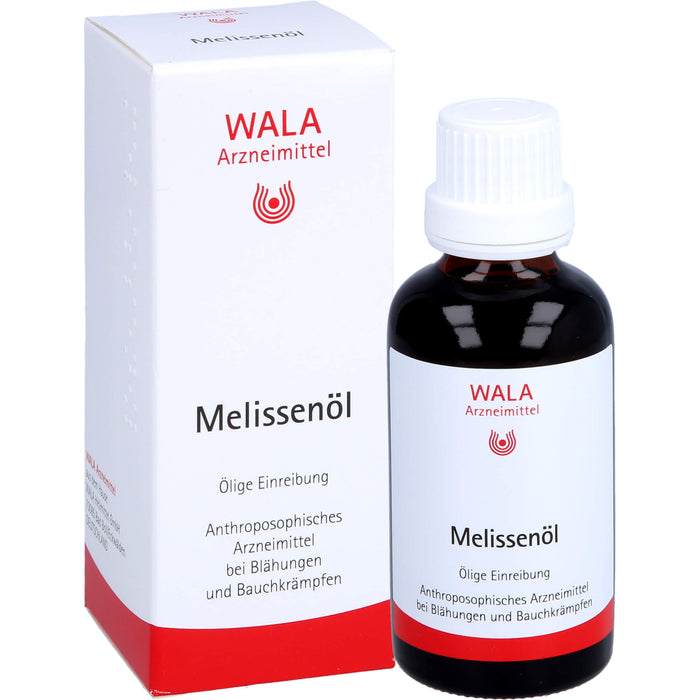 WALA Melissenöl bei Blähungen und Bauchkrämpfen, 50 ml Oil