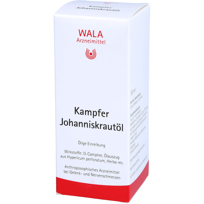 WALA Kampfer Johanniskrautöl, 100 ml Oil