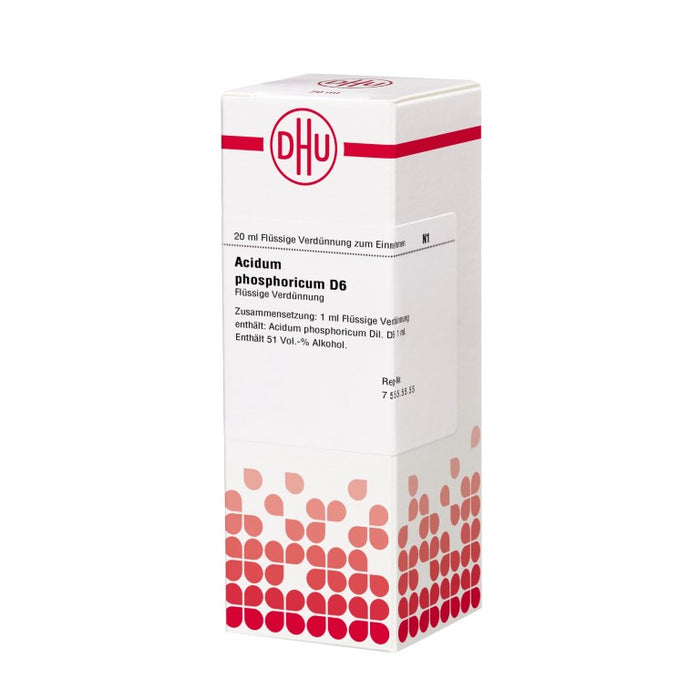 DHU Acidum phosphoricum D6 Dilution, 20 ml Lösung