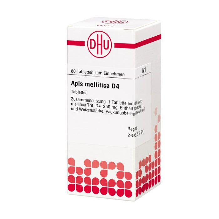 DHU Apis mellifica D4 Tabletten, 80 pc Tablettes