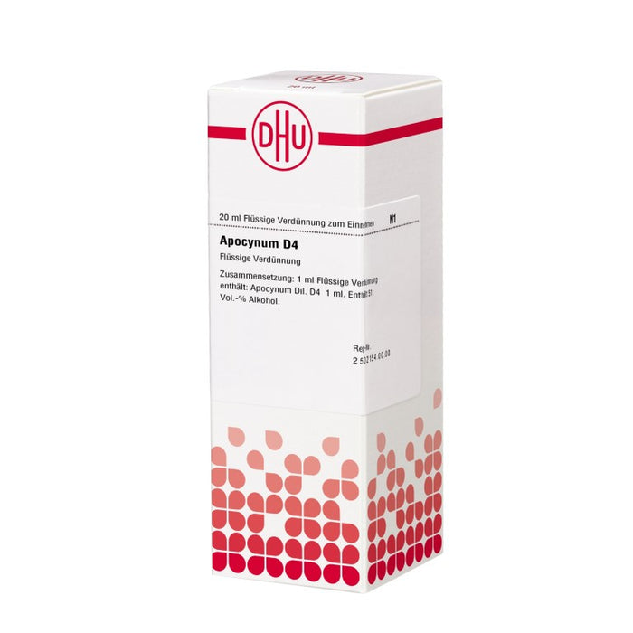 DHU Apocynum D4 Dilution, 20 ml Lösung