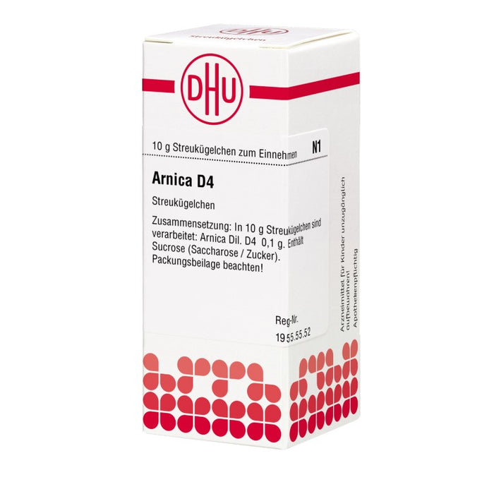 DHU Arnica D4 Streukügelchen, 10 g Globules