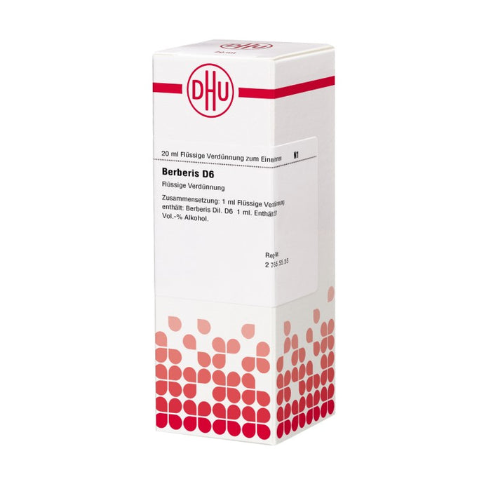 DHU Berberis D6 Dilution, 20 ml Lösung