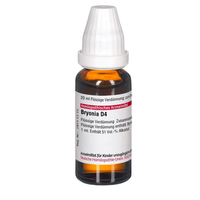 DHU Bryonia D4 Dilution, 20 ml Lösung