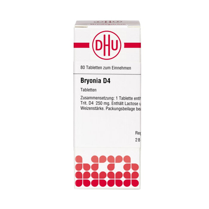 DHU Bryonia D4 Tabletten, 80 pcs. Tablets