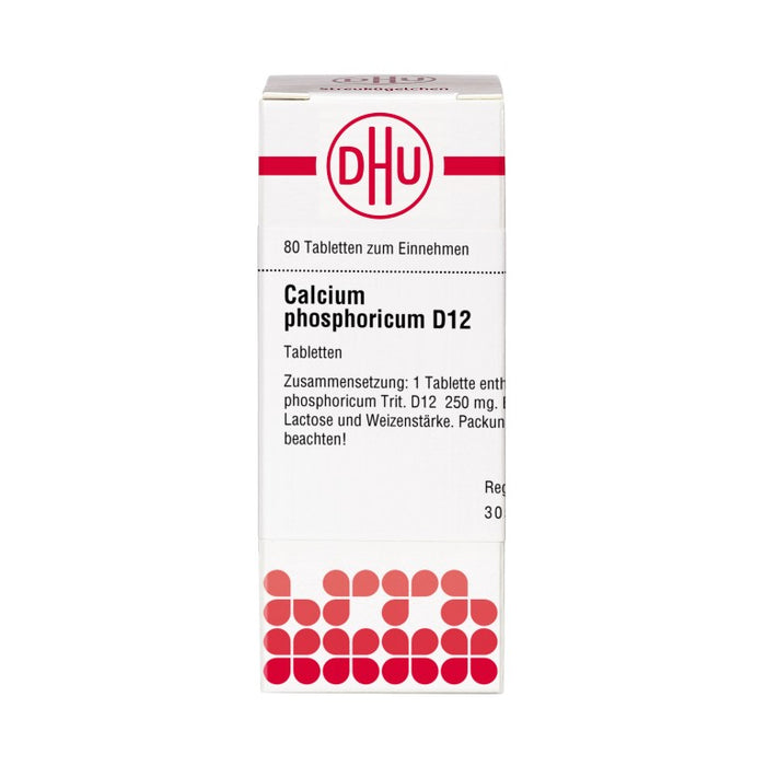 DHU Calcium phosphoricum D12 Tabletten, 80 St. Tabletten