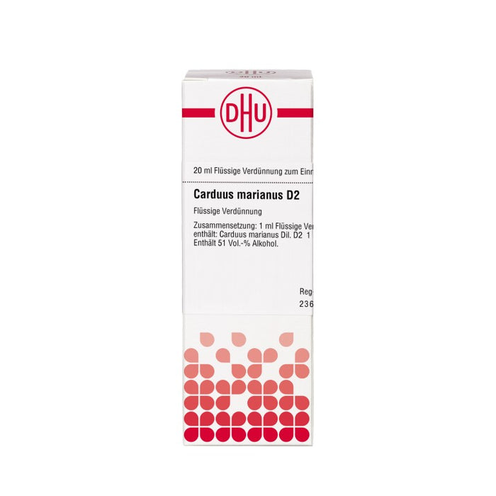 DHU Carduus marianus D2 Dilution, 20 ml Lösung