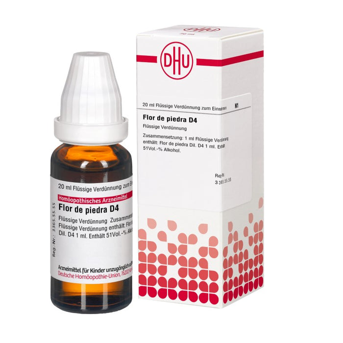 Flor de Piedra D4 DHU Dilution, 20 ml Lösung