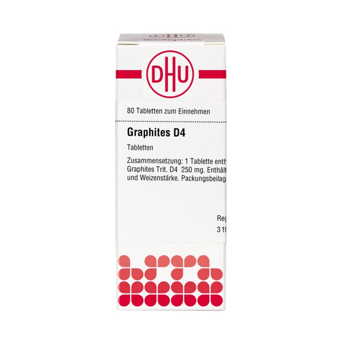 DHU Graphites D4 Tabletten, 80 pc Tablettes