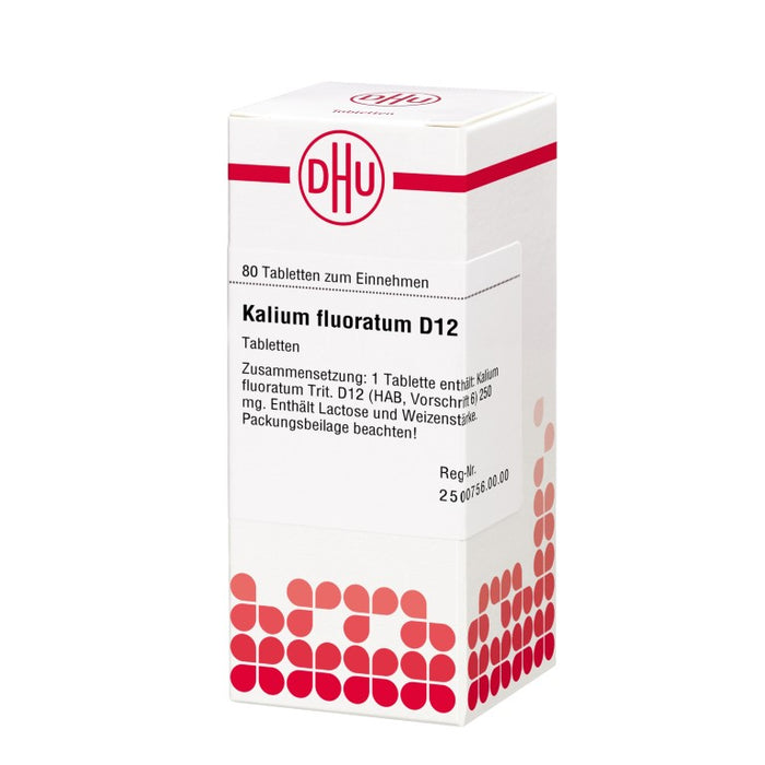 DHU Kalium fluoratum D12 Tabletten, 80 pcs. Tablets