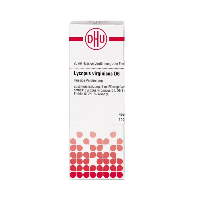 DHU Lycopus virginicus D6 Dilution, 20 ml Lösung