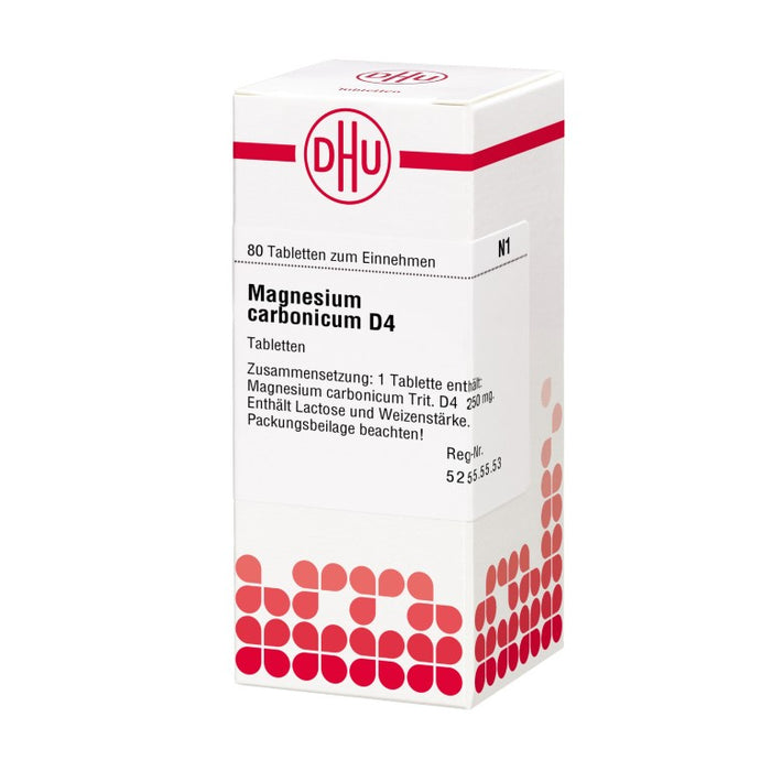 DHU Magnesium carbonicum D 4 Tabletten, 80 St. Tabletten