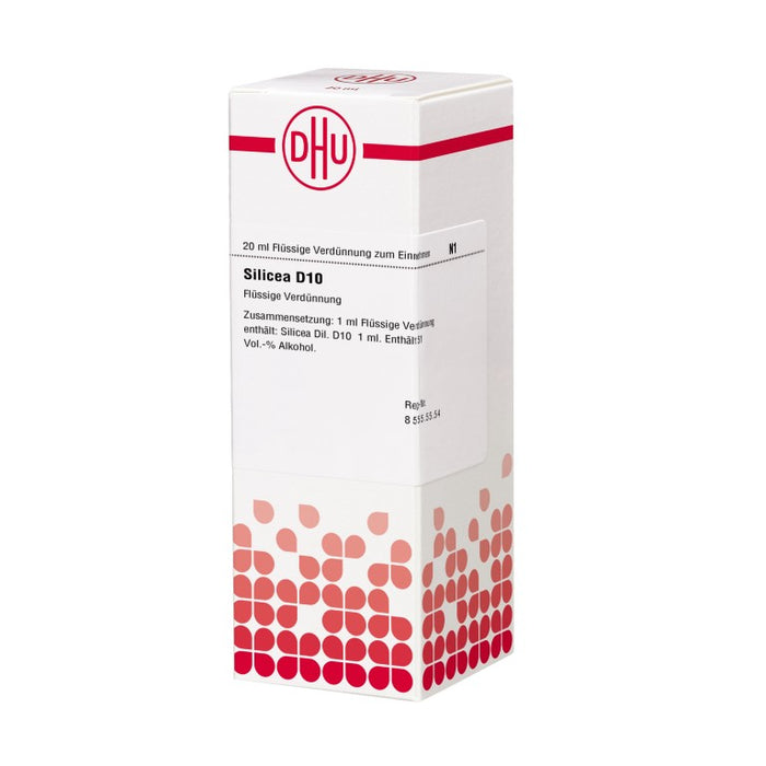 DHU Silicea D10 Dilution, 20 ml Lösung