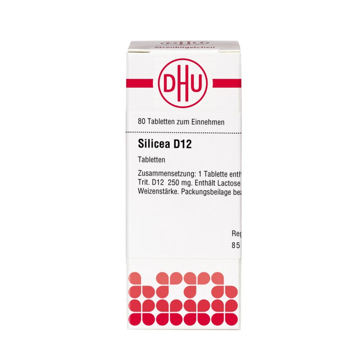 DHU Silicea D12 Tabletten, 80 pc Tablettes