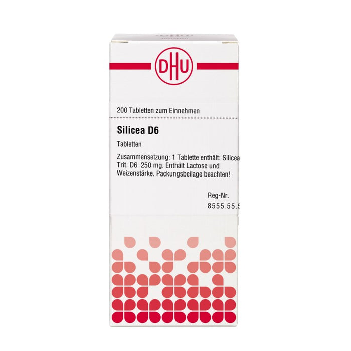 DHU Silicea D6 Tabletten, 200 St. Tabletten