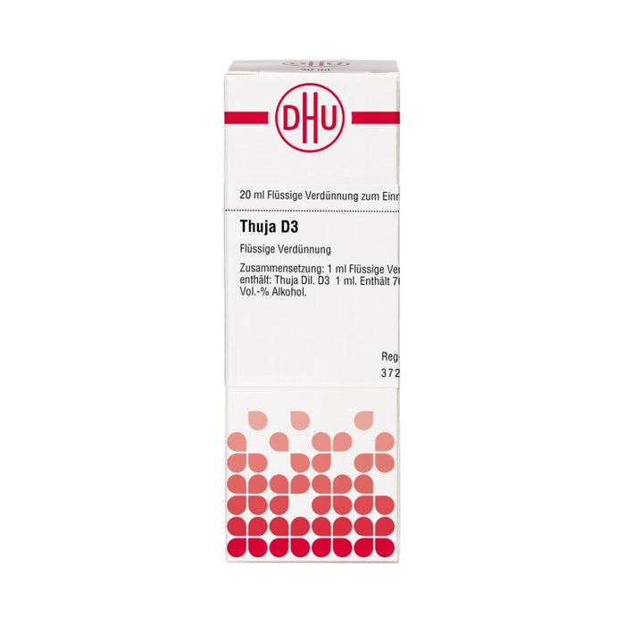 DHU Thuja D3 Dilution, 20 ml Lösung