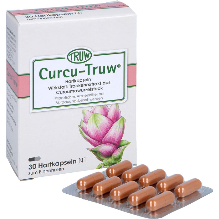 Curcu-Truw Kapseln bei Verdauungsbeschwerden, 30 pcs. Capsules