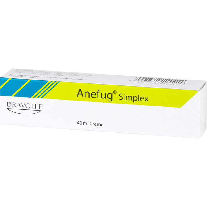 Anefug Simplex Creme getönt für unreine und zu Akne neigende Haut, 40 ml Cream