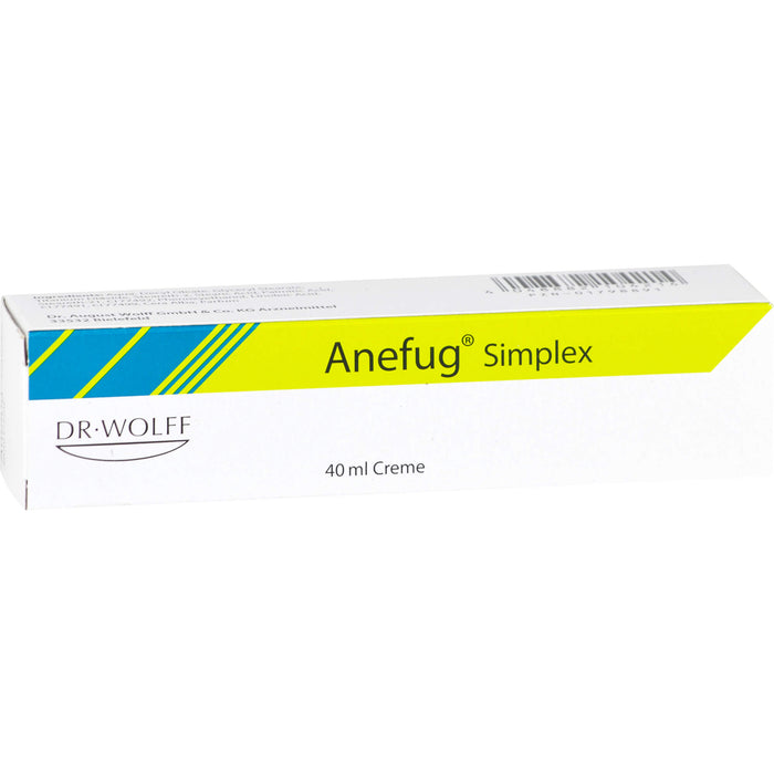 Anefug Simplex Creme getönt für unreine und zu Akne neigende Haut, 40 ml Creme