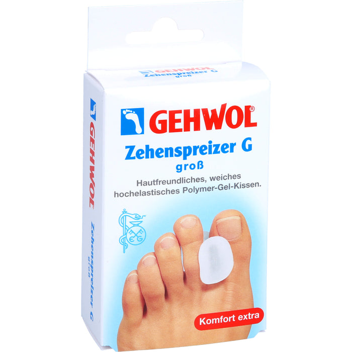 GEHWOL Zehenspreizer G groß hochelastisches Polymer-Gel-Kissen, 3 pc Pansement