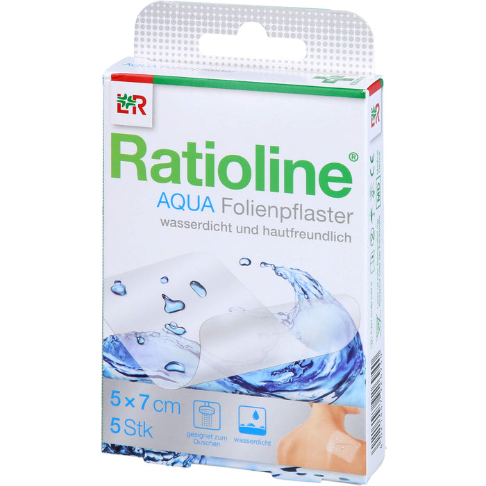 Ratioline aqua Duschpflaster, 5 pc Pansement