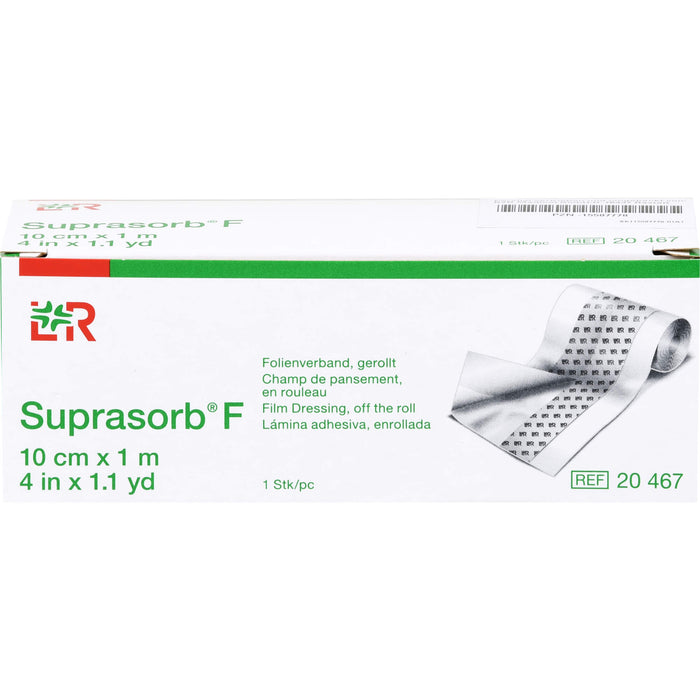 Suprasorb F 10 cm x 1 m Folienverband gerollt, 1 pcs. Pack