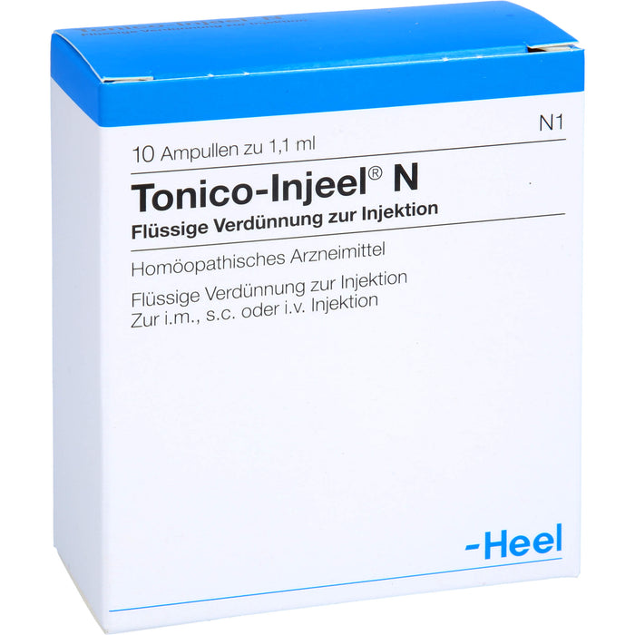 Heel Tonico-Injeel N flüssige Verdünnung, 10 pc Ampoules